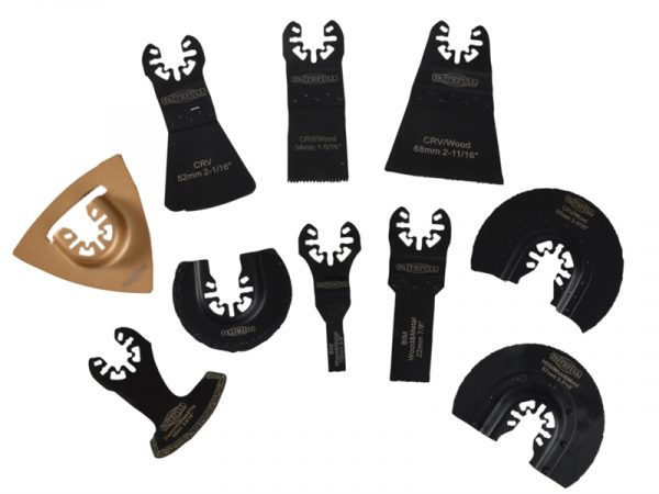 Multi-Function Tool Mixed Blade Set of 10