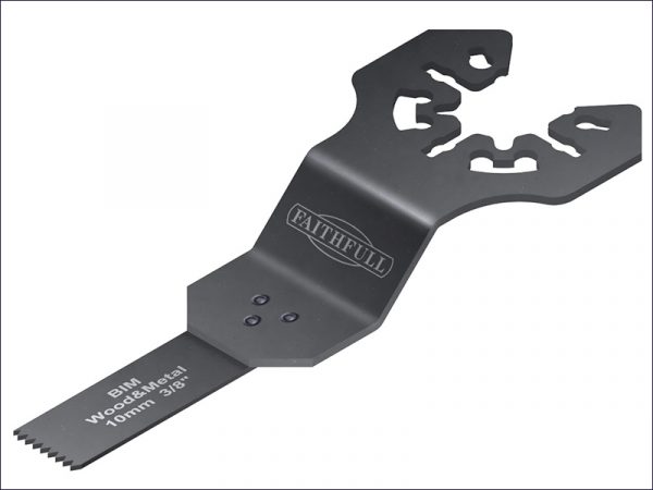 Multi-Functional Tool Bi-Metal Flush Cut Wood/Metal Blade 10mm