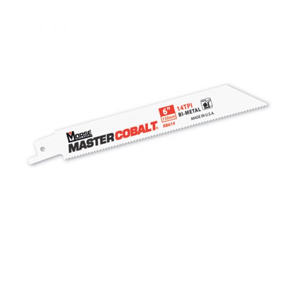 150mm Morse Master Cobalt Demotion Blades 14 TPI  (Pack of 5 blades)