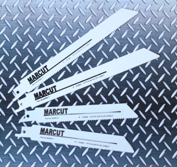 MARCUT ' Original' Reciprocating Saw Blades for Metal Cutting | 200mm x 18TPI | 50 Blade Pk