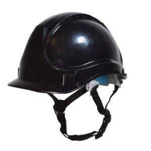 Scan Short Peak Safety Helmet - Black
