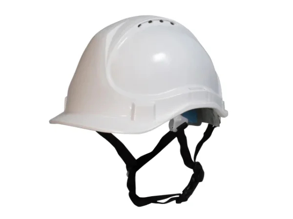 Scan Short Peak Safety Helmet - White